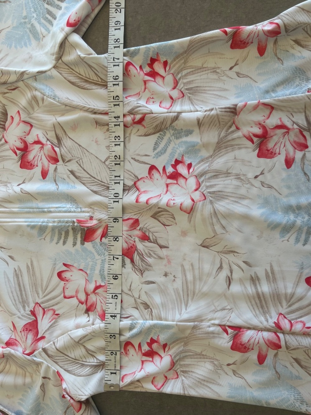 NWT  Tommy Bahama Everyday Active Half Zip Popover Palm Print Sz XL - Picture 6 of 6